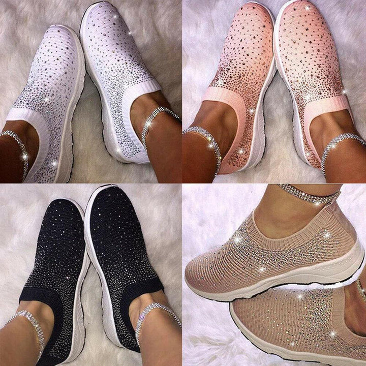 Crystal Shoes - GlamStep-WIT-3.5-The Livary