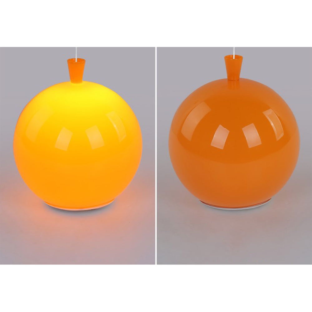 Compact Modern LED Balloon Ceiling Light - AuraLite-7.87 in-White-The Livary