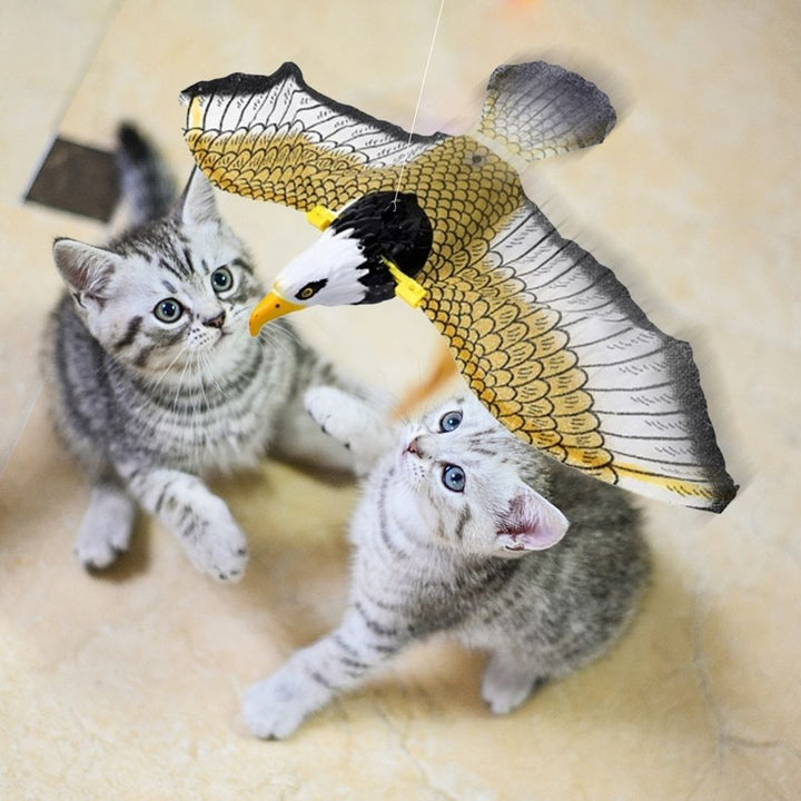 Interactive Cat Toy for Fun and Exercise - FeatherFlight™-Parrot-The Livary