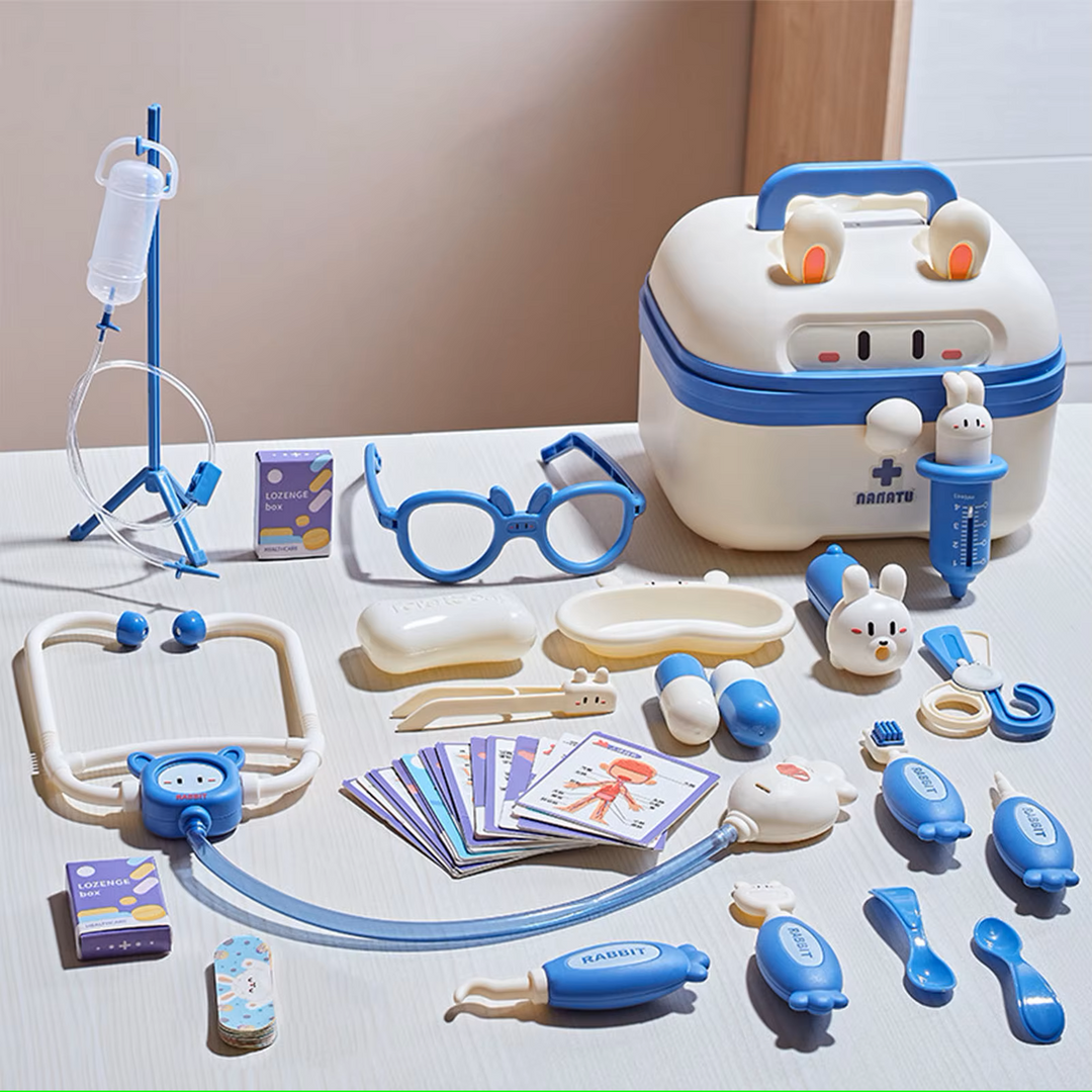 Pediatric Doctor Playset – Carezy-Blue-The Livary