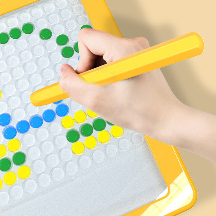 Magnetic Drawing Board with Beads - MagniDots-The Livary