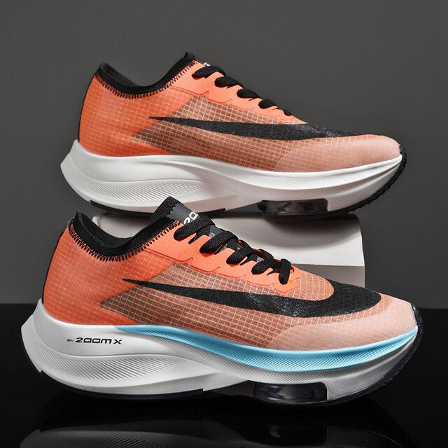 Trendy & Comfortable Men's Sneakers with Flexible Sole – Orion-Orange-5-The Livary