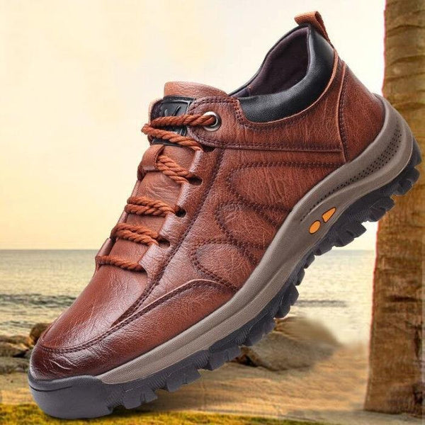 Sustainable Outdoor Shoe for Adventurers - Milo-Brown-5-The Livary