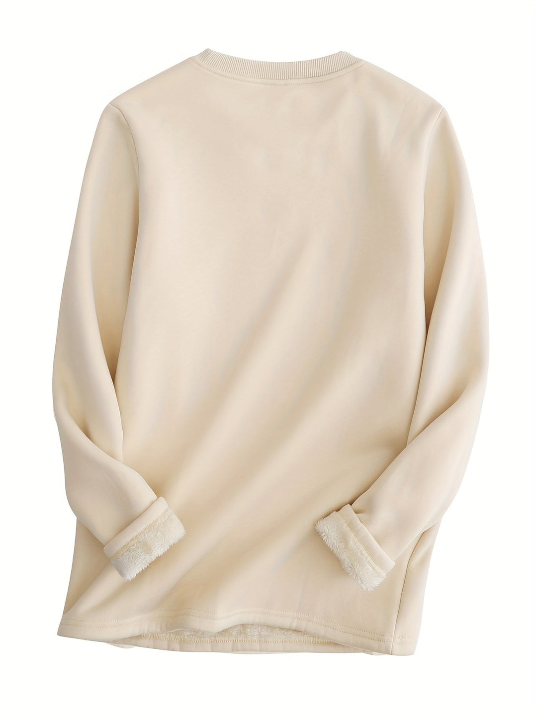 Comfortable Oversized Women's Sweatshirt - Elina-Brown-S-The Livary