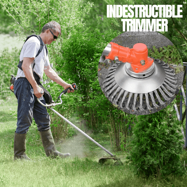 Steel Trimmer Blade for Weeds & Grass – WeedRazor-1-The Livary