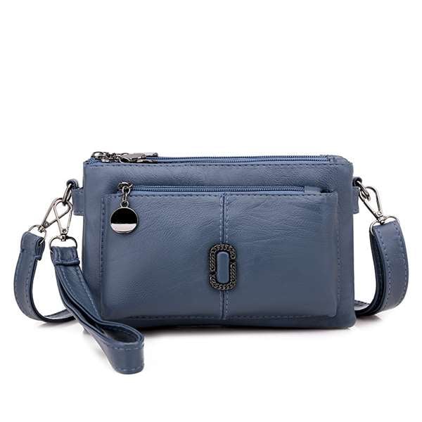 Stylish Crossbody Bag - Sienna-Blue-The Livary