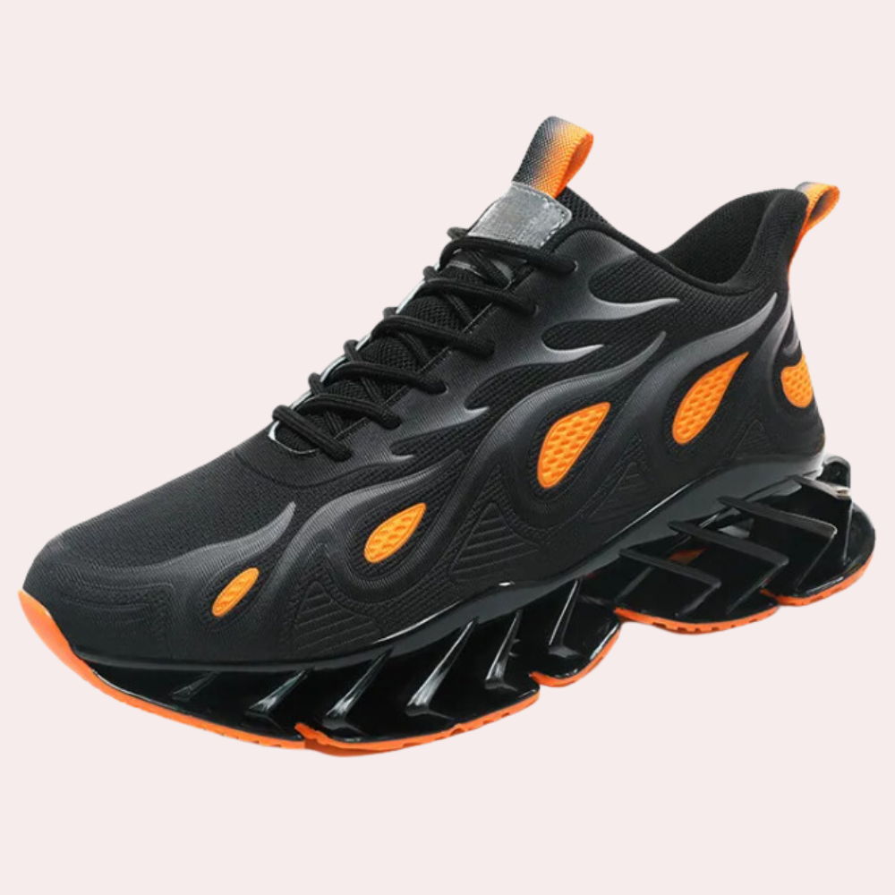 Classic Sneakers for Men - Lennox-Black-6-The Livary