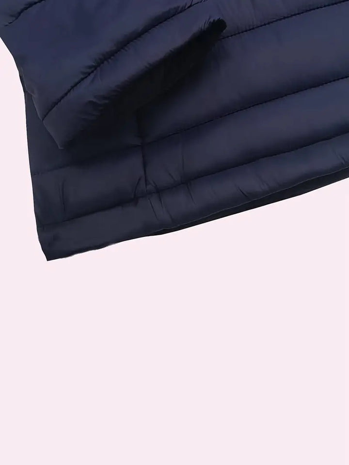 Ladies Winter Puffer Jacket with Hood - Arwen-Black-S-The Livary