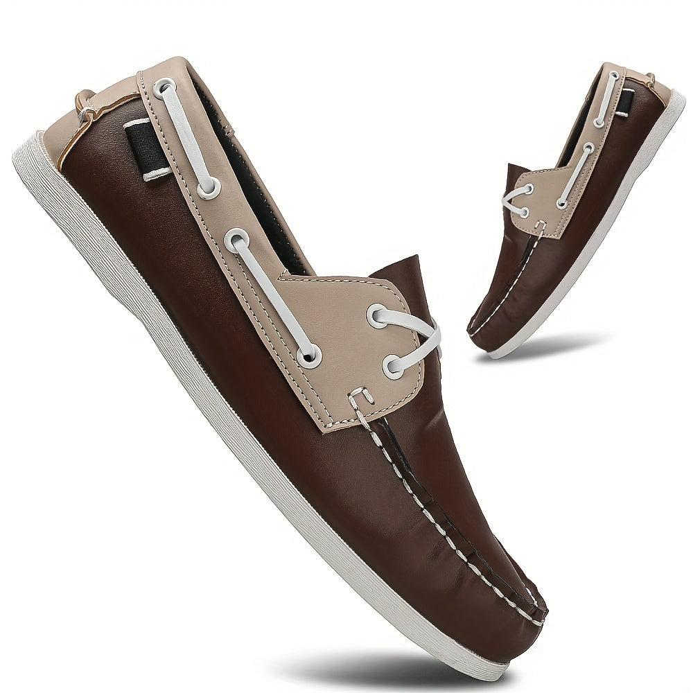 Men's Boots – Thijs-Brown & Beige-7.5-The Livary