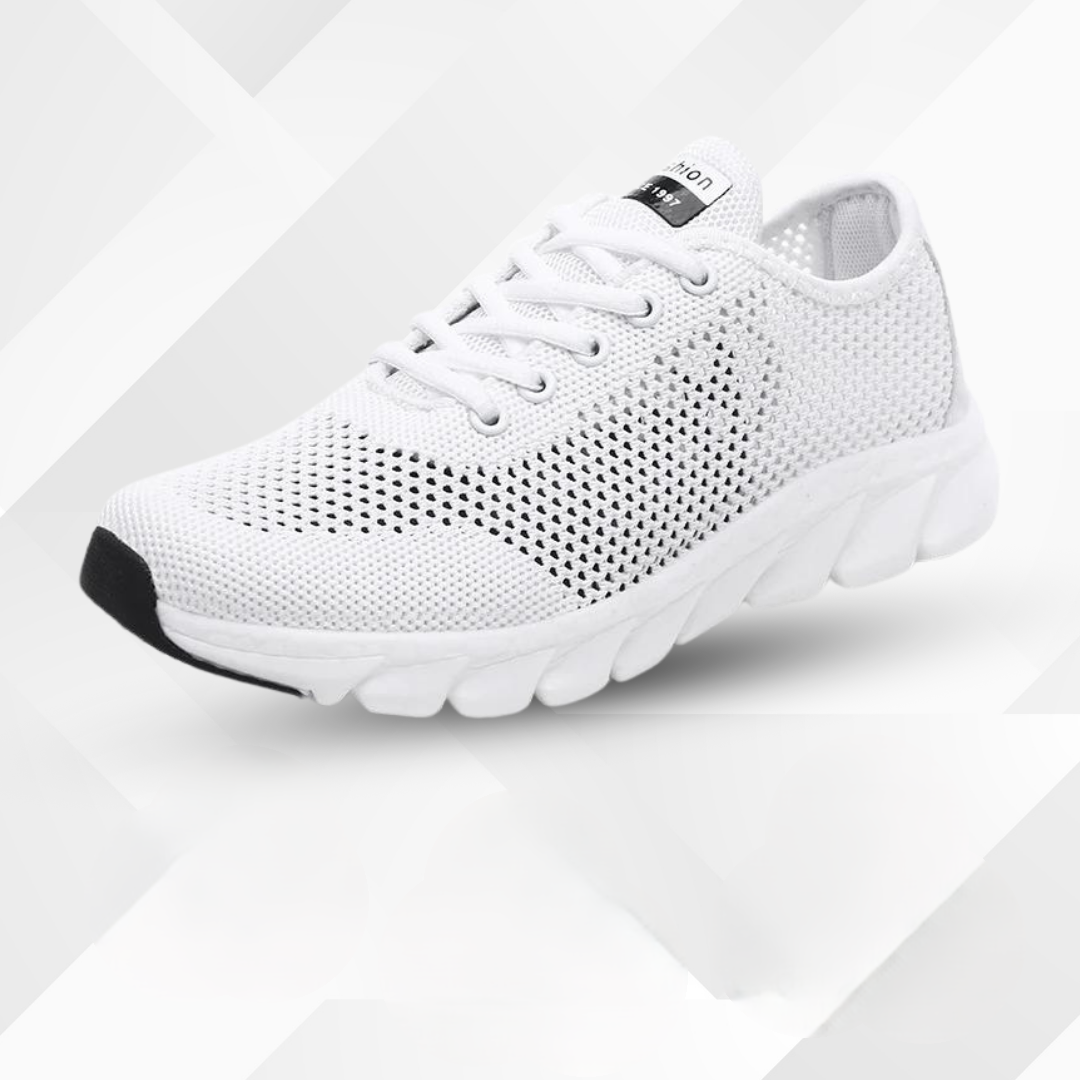 Ultralight orthopaedic barefoot shoes for women – Mirella-White-2.5-The Livary