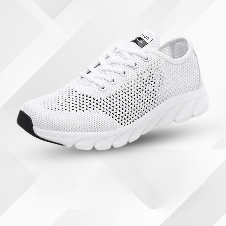 Ultralight orthopaedic barefoot shoes for women – Mirella-White-2.5-The Livary