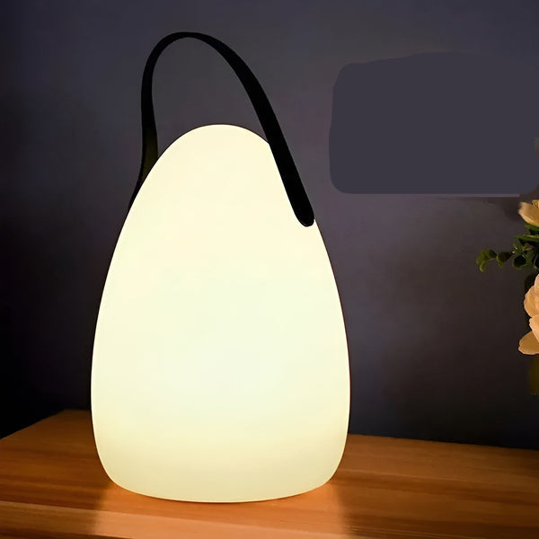 Waterproof Wireless LED Table Lamp for Indoor & Outdoor - Lumora-Round-The Livary