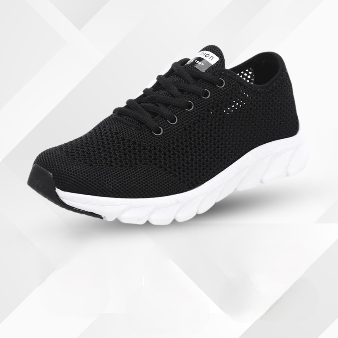 Ultralight orthopaedic barefoot shoes for women – Mirella-Black-2.5-The Livary