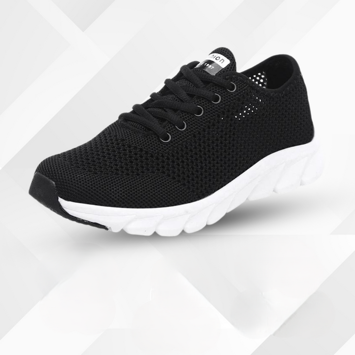 Ultralight orthopaedic barefoot shoes for women – Mirella-Black-2.5-The Livary
