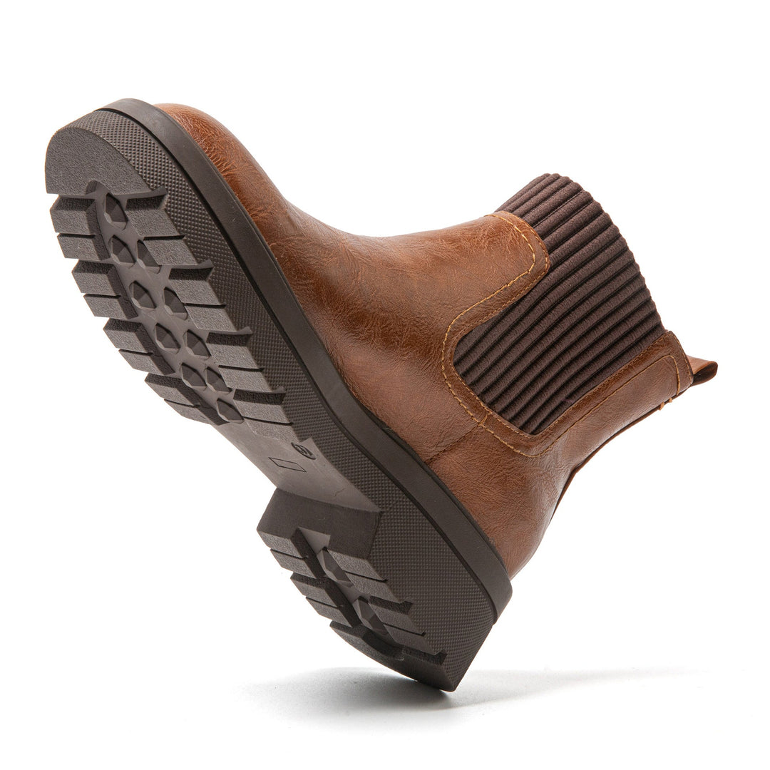 Flexible Short Ladies Boots - Elin-Black-3.5-The Livary