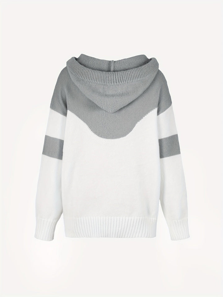 Comfortable Hoodie with Drawstring - Maya-Beige-S-The Livary