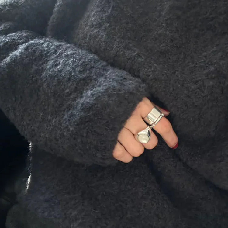 Pinctada Albina Silver Ring - Isla-5-The Livary