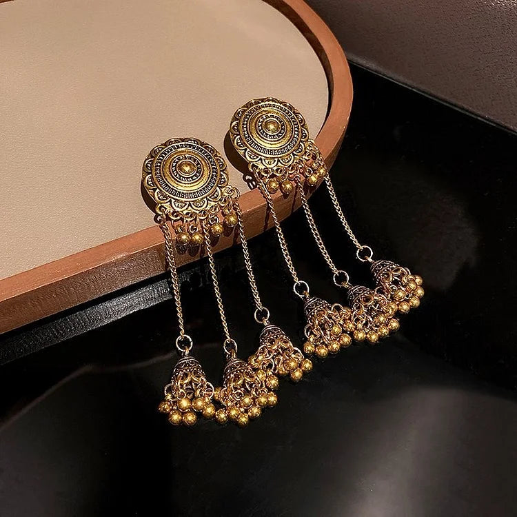 Boho Ethno Earrings - Noura-4-The Livary