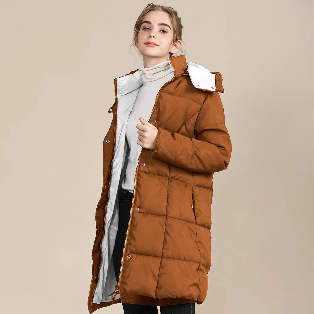 Trendy Quilted Women's Winter Jacket - Elodie-S-The Livary