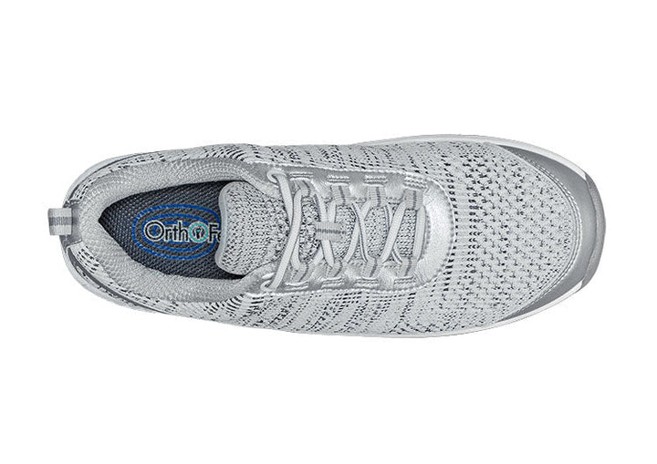 Ergonomic comfort shoes with orthopaedic support – Milena-Light grey-3-The Livary