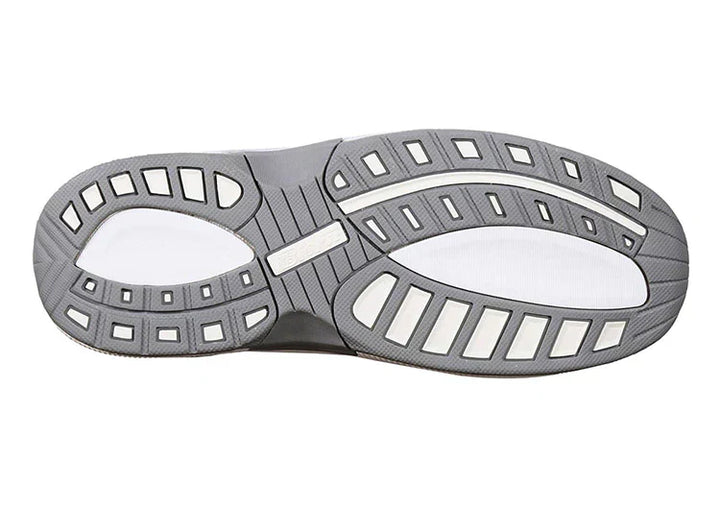 Ergonomic comfort shoes with orthopaedic support – Milena-Light grey-3-The Livary