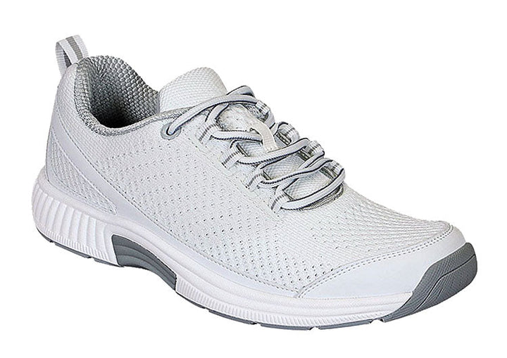 Ergonomic comfort shoes with orthopaedic support – Milena-Light grey-3-The Livary