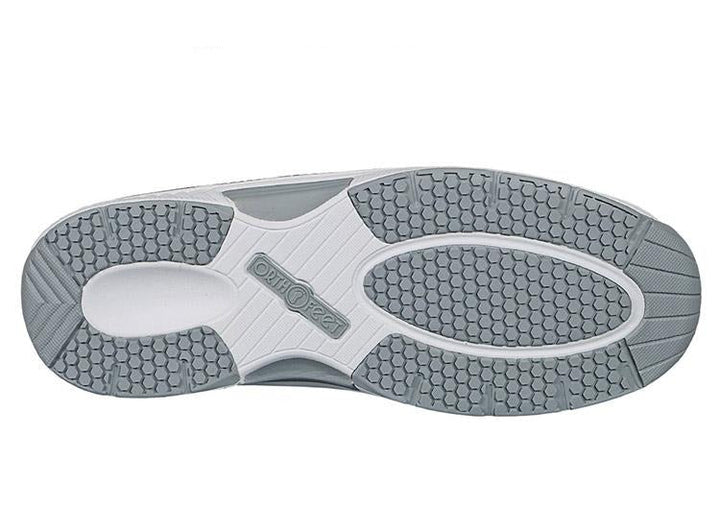 Ergonomic comfort shoes with orthopaedic support – Milena-Light grey-3-The Livary