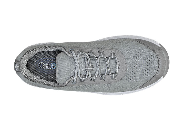 Ergonomic comfort shoes with orthopaedic support – Milena-Light grey-3-The Livary