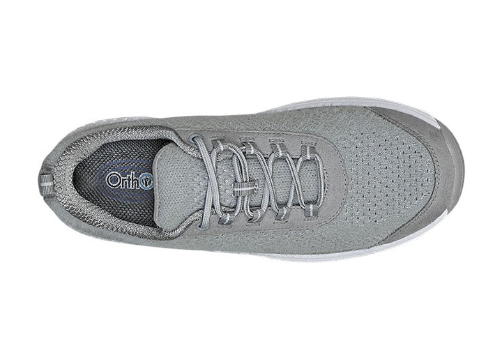 Ergonomic comfort shoes with orthopaedic support – Milena-Light grey-3-The Livary