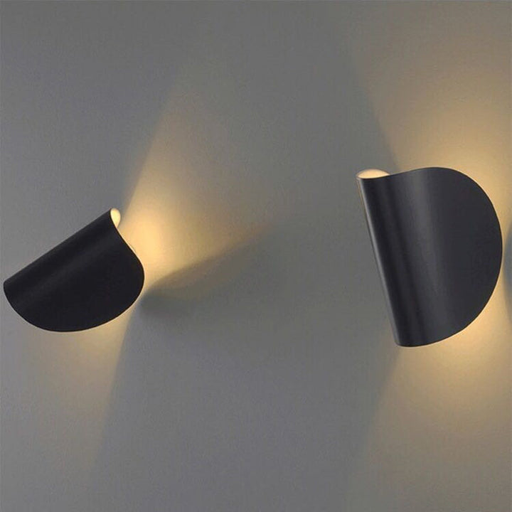 Modern Coloured Wall Lamp - ColorVibe-Red-The Livary