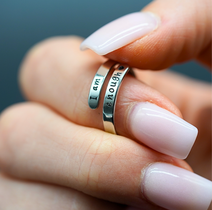 I Am Enough Ring - Sera-The Livary