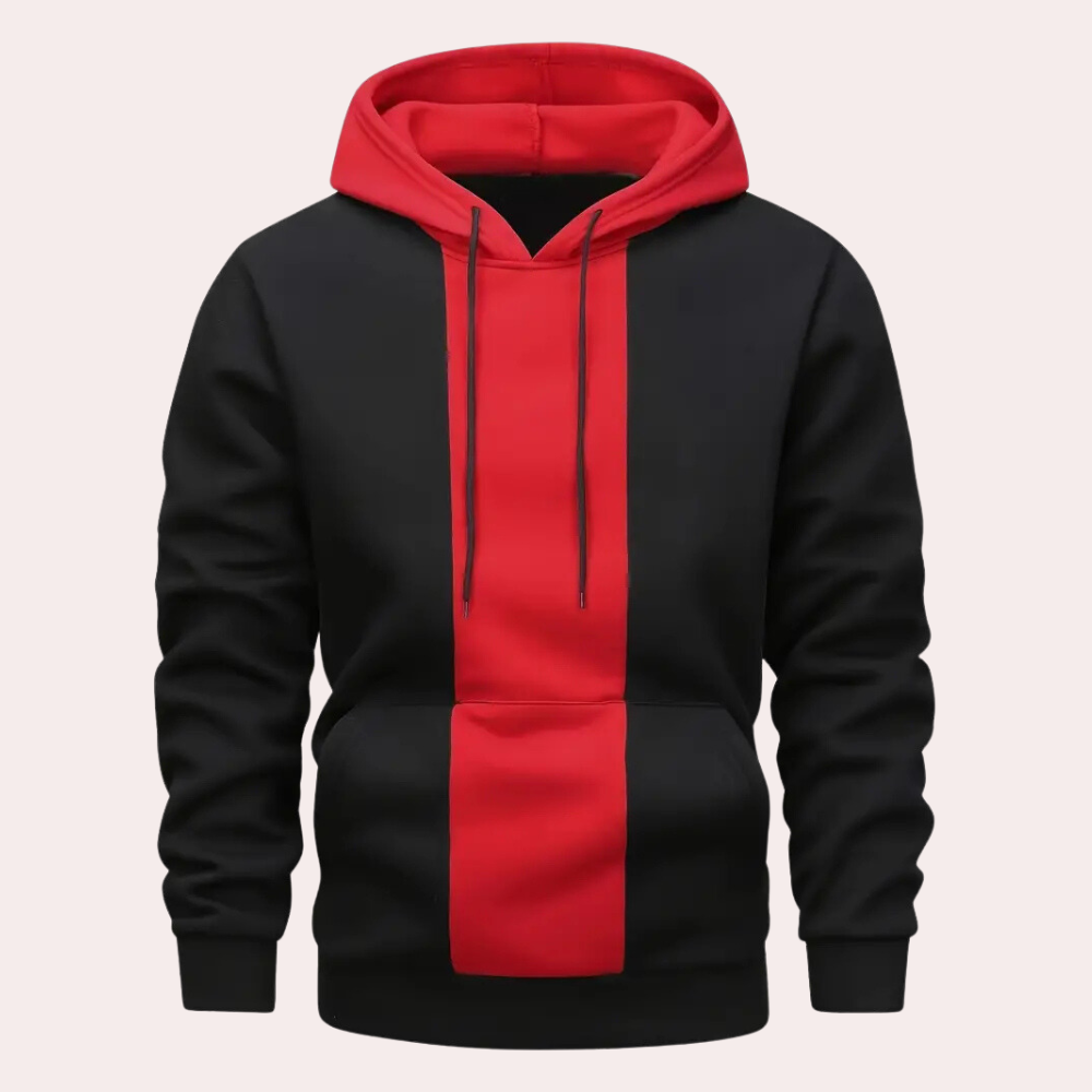 Comfortable Hoodie for Men - Rowan-Black-S-The Livary