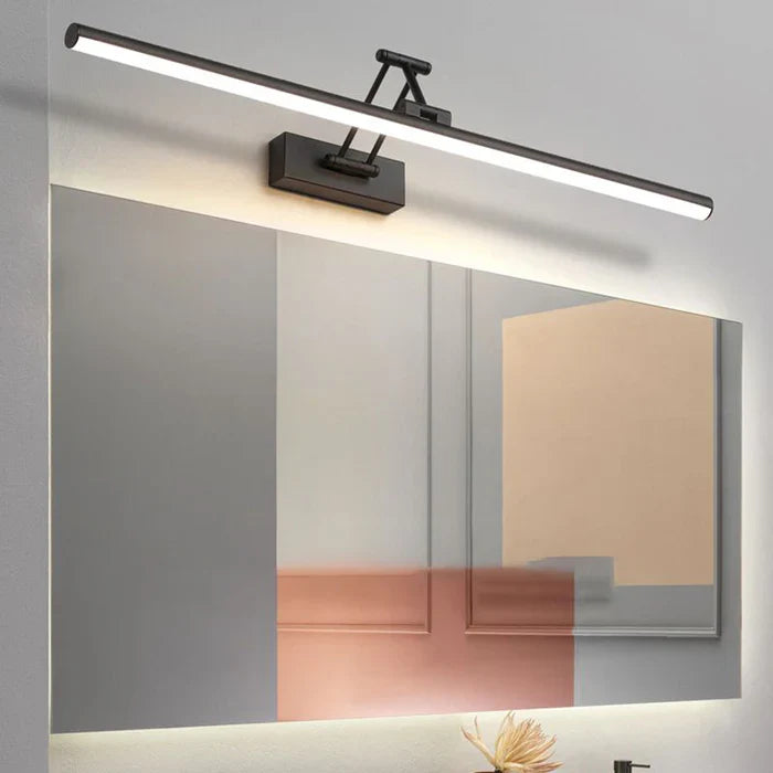 Minimalist LED Wall Lamp - ZenLite-Cold light-15.75 inches-Black-The Livary
