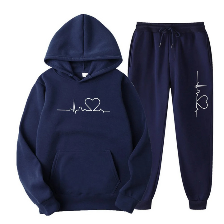 Comfortable Ladies Training Suit - Lyra-Dark blue-S-The Livary
