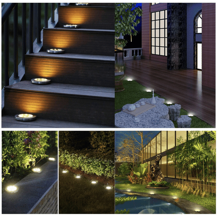 Solar Ground Spot Light for Outdoors – SunHalo-4 Lights-The Livary