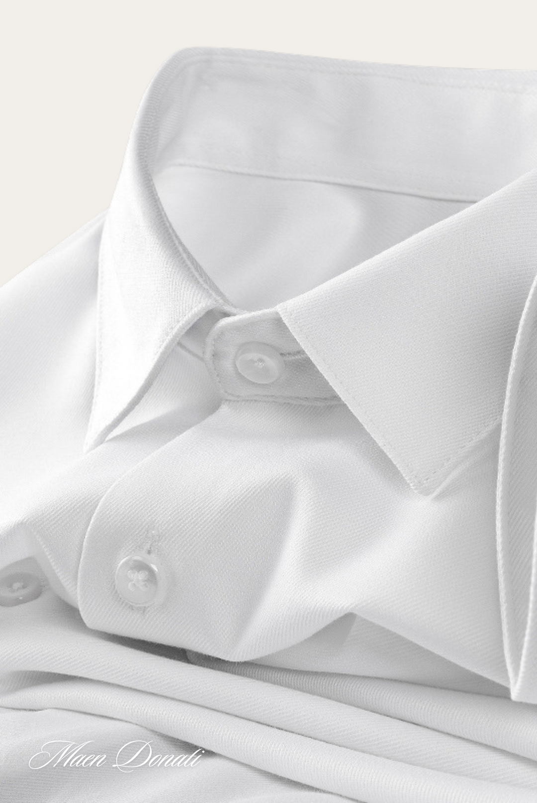 Stylish Men's Shirt – Silvano-White-The Livary
