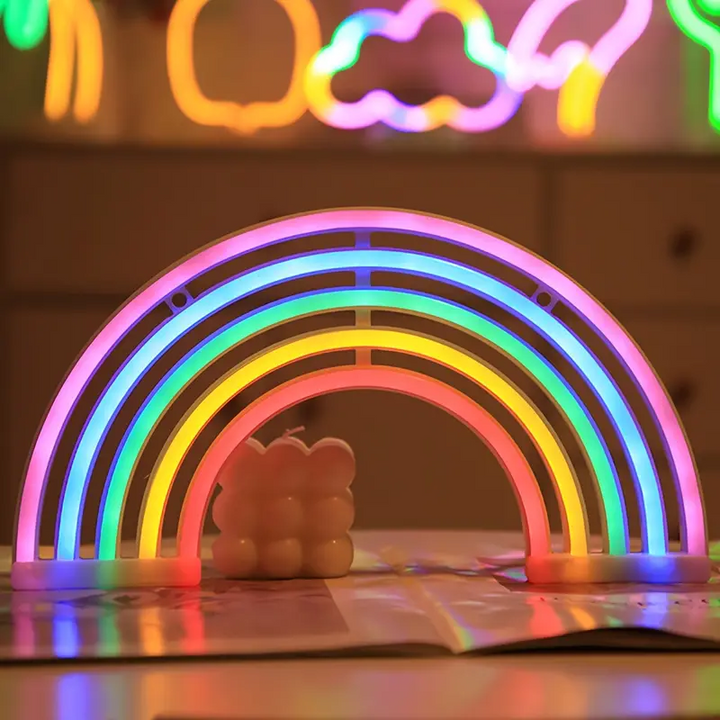 Rainbow Night Light - RadiantArc-The Livary