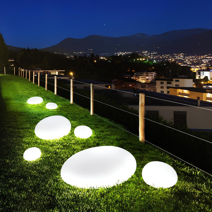 Atmospheric Wireless Garden Lamp - LumaStone-Medium (USB Rechargeable)-The Livary