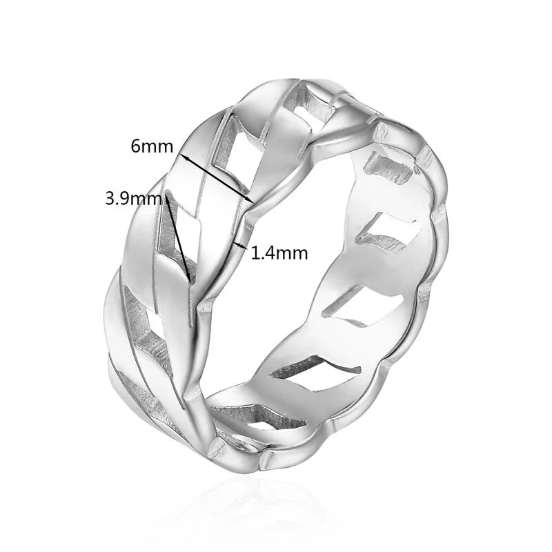 Timeless Beauty Ring - Elara-Silver-5-The Livary