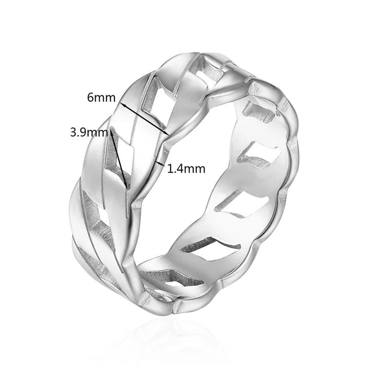 Timeless Beauty Ring - Elara-Silver-5-The Livary