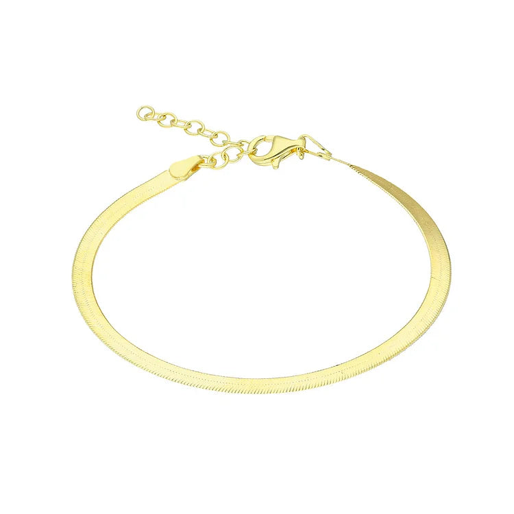 Snake Anklet - Isolde-Gold-The Livary