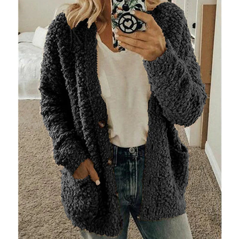 Comfortable Ladies Jacket - Lisa-Black-S-The Livary