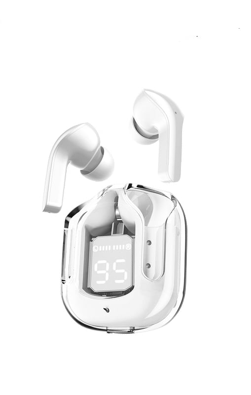 Wireless Bluetooth Earbuds – SonicPulse-White-The Livary
