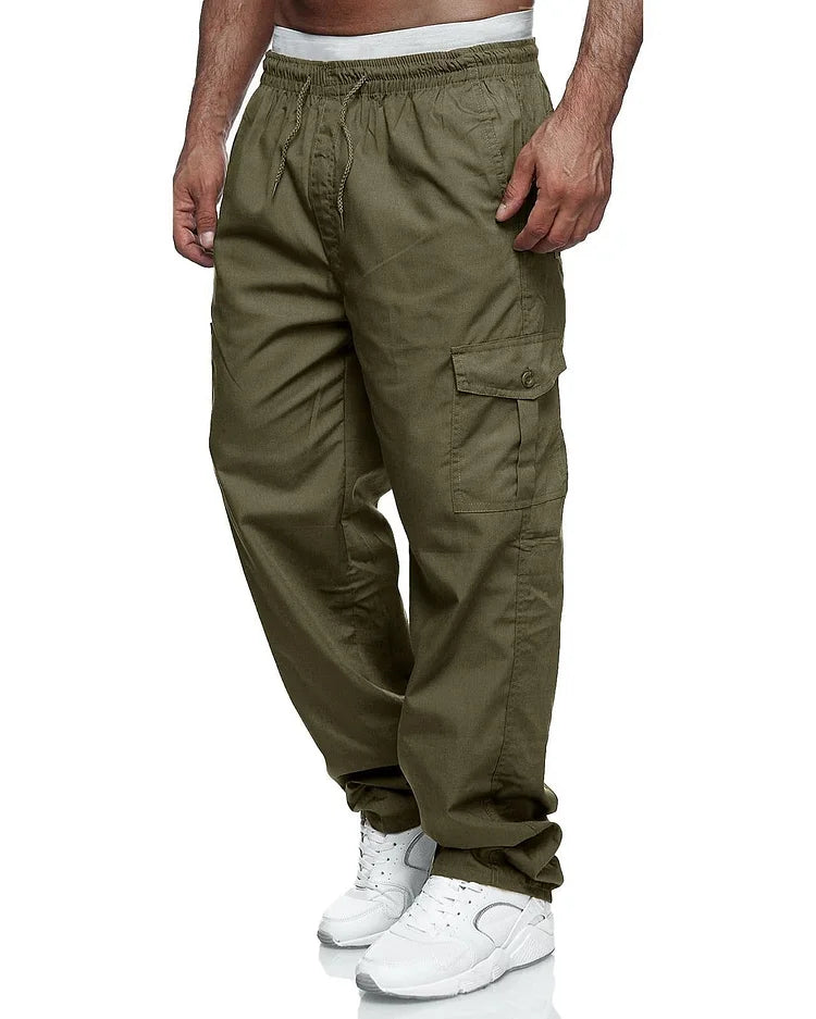Sustainable and Comfortable Men's Trousers - Nolan-Green-M-The Livary
