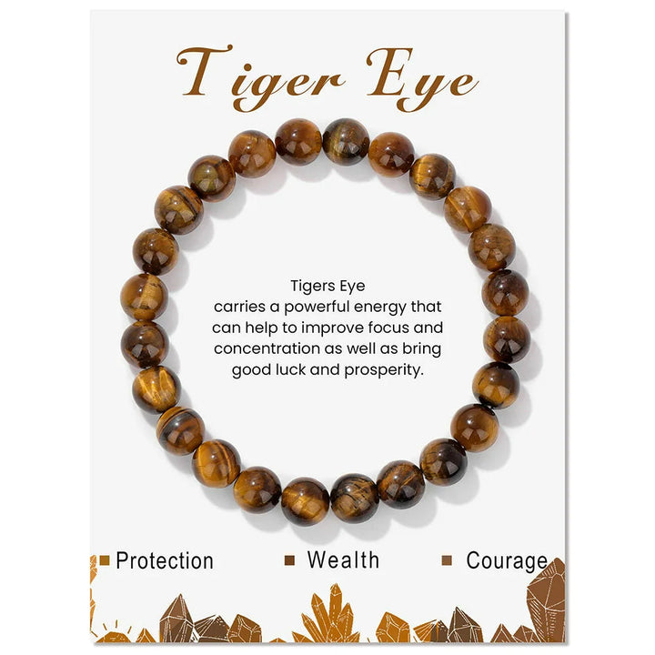 Natural Crystal Healing Energy Bracelet - Aria-Amazonite-The Livary