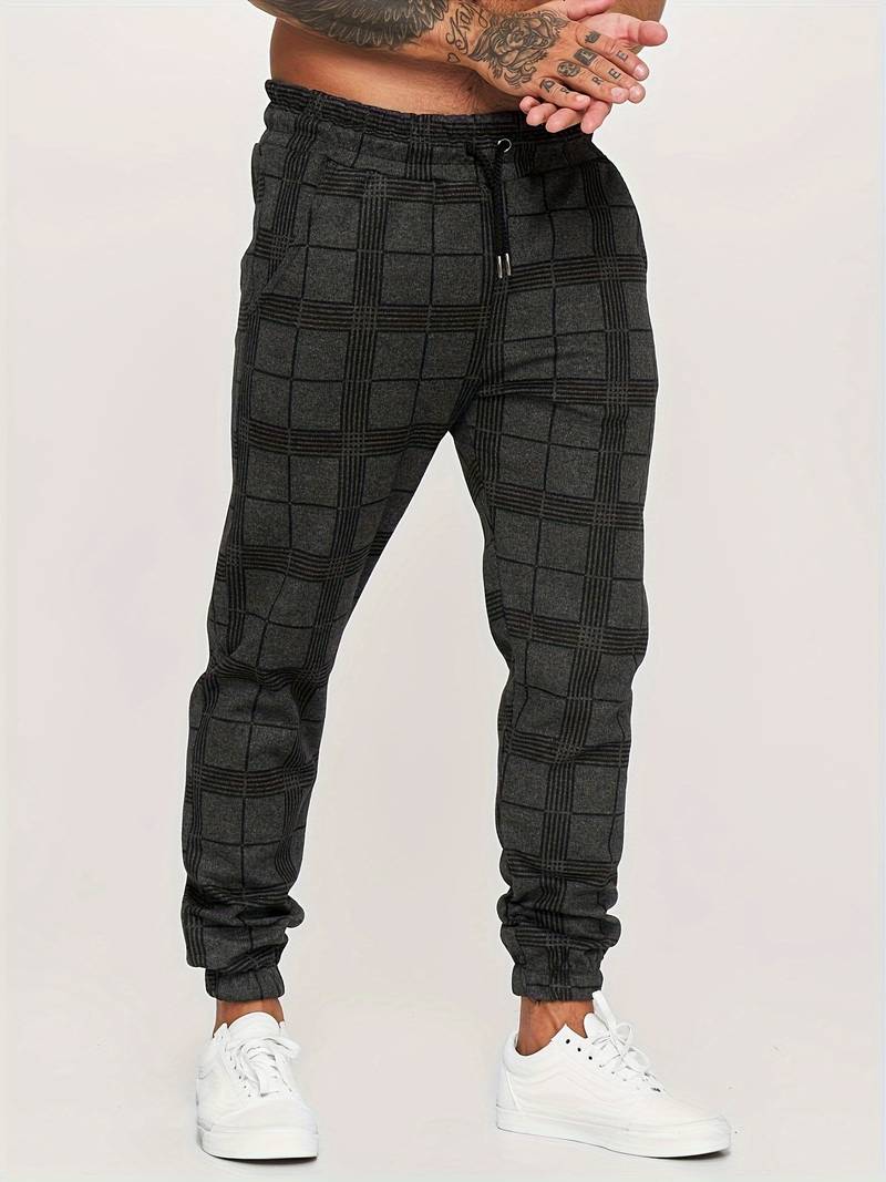 Trendy Men's Sweatpants - Max-Grey-S-The Livary
