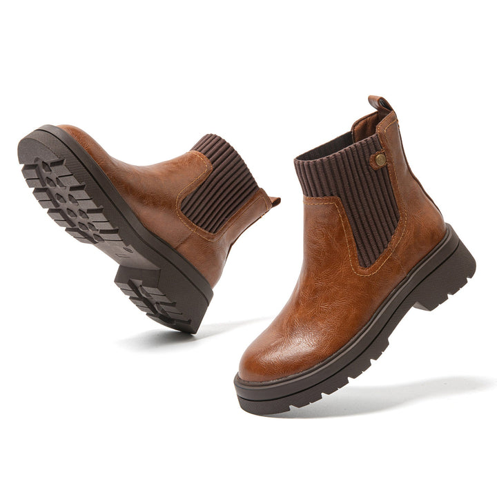 Flexible Short Ladies Boots - Elin-Black-3.5-The Livary