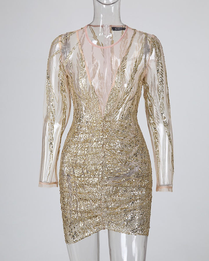 Stylish Bodycon Dress - Mila-The Livary