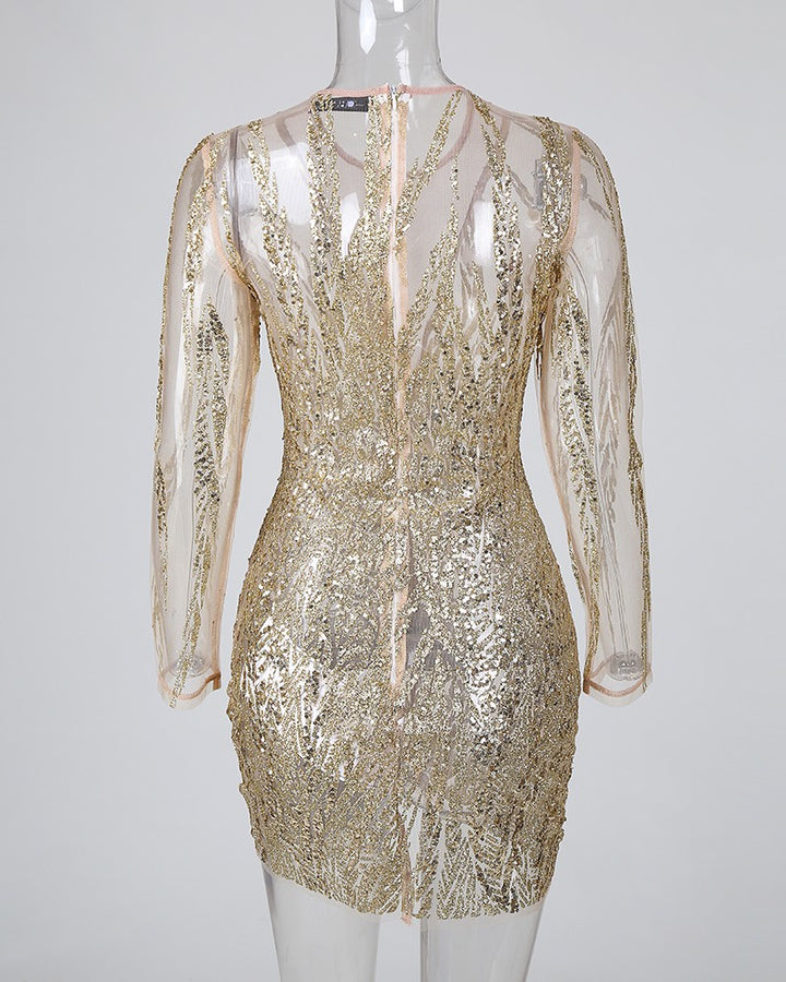 Stylish Bodycon Dress - Mila-The Livary