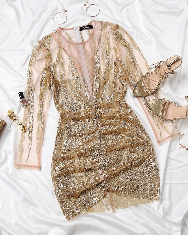 Stylish Bodycon Dress - Mila-The Livary